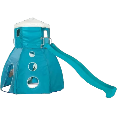 Complex De Joaca Copii Climbing Dome cu tobogan Plum 22118