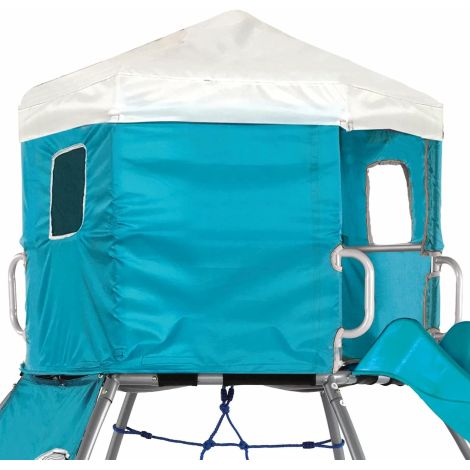 Complex De Joaca Copii Climbing Dome cu tobogan Plum 22118 - poza 3