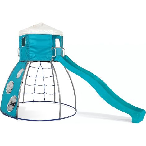Complex De Joaca Copii Climbing Dome cu tobogan Plum 22118 - poza 5
