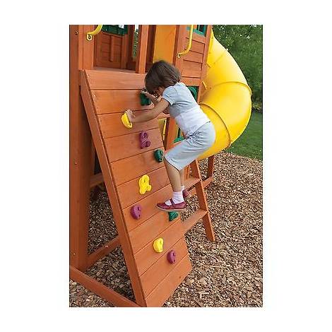 Complex de joaca din lemn Canyon Ridge Kidkraft - poza 2