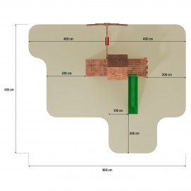 Complex de joaca Fungoo Carol 3 - poza 4