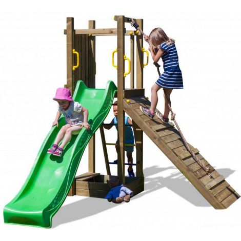 Complex de joaca Funny 3 cu cutie de nisip - poza 1