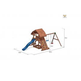 Complex de joaca GIANT cu leagane - poza 4