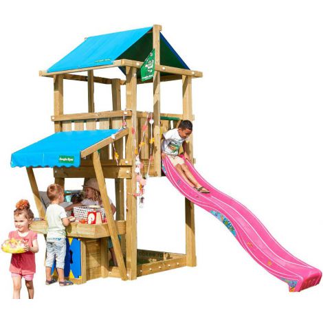 Complex de joaca Hut cu Minimarket - JungleGym - poza 1