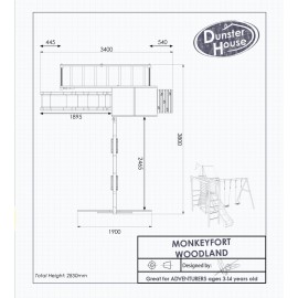 Complex de joaca MonkeyFort® - poza 4