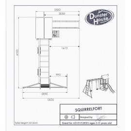 Complex de joaca SquirrelFort™ - poza 3