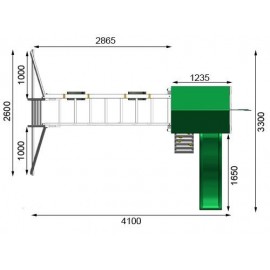 Complex de joaca SquirrelFort™ - poza 4