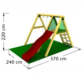 Complex de leagane Peak - JungleGym - poza 3