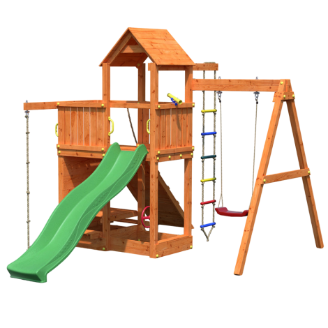 Complex joaca din lemn 7in1 Fungoo Activer - poza 1