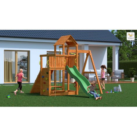 Complex joaca din lemn 7in1 Fungoo Activer - poza 3