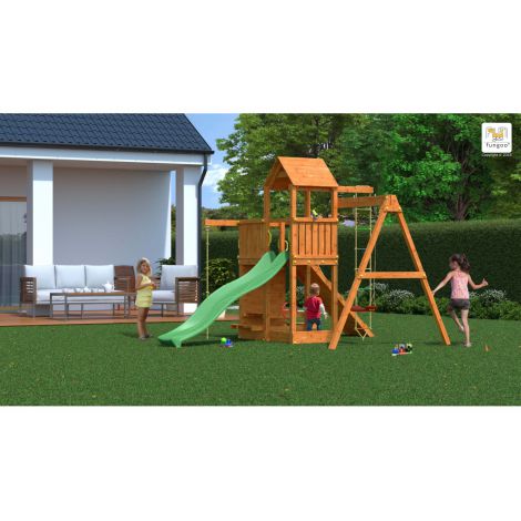 Complex joaca din lemn 7in1 Fungoo Activer - poza 4