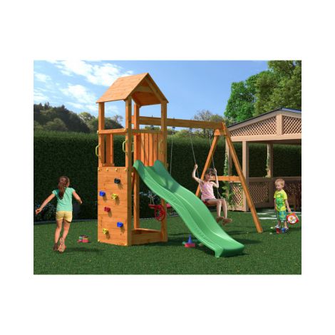 Complex joaca din lemn Fungoo Flappi - poza 3
