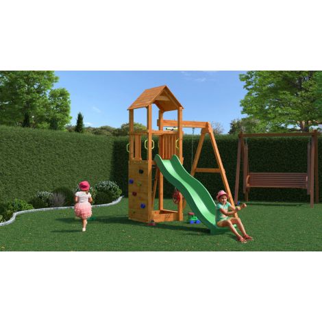 Complex joaca din lemn Fungoo FLIPPI 3190 - poza 3