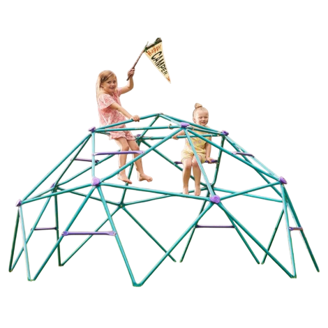 Complex pentru catarat, Climbing Dome metalic 300 cm Plum Phobos – joacă activă în aer liber - poza 1