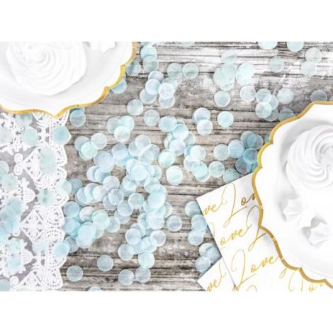 Confetti cercuri bleu 15 g - poza 2
