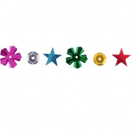 Confetti stralucitoare – mix forme colorate - poza 5