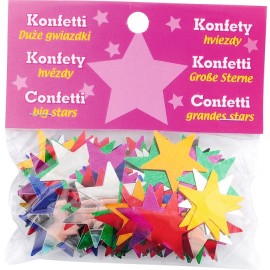 Confetti stralucitoare – stelute mari - poza 3