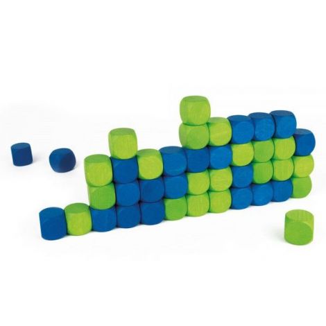 Connecting Cubes, joc de strategie din lemn, Milaniwood - poza 2