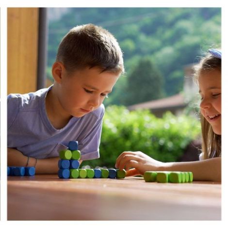 Connecting Cubes, joc de strategie din lemn, Milaniwood - poza 5