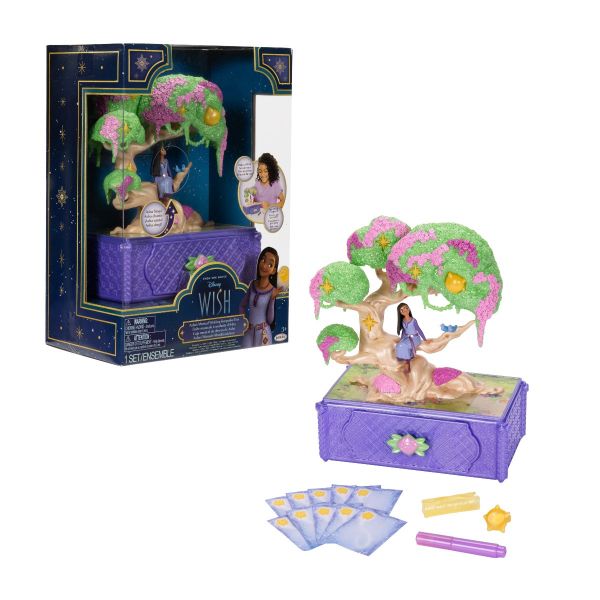 Copacul dorintelor, cutie de bijuterii cu lumini si sunete Disney Wish - poza 2