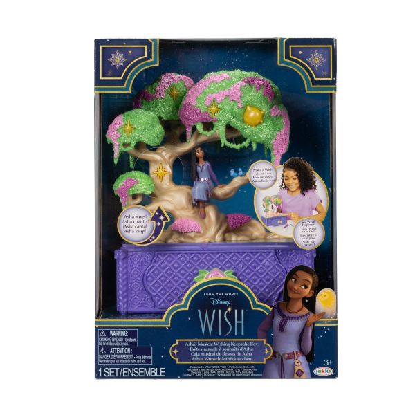 Copacul dorintelor, cutie de bijuterii cu lumini si sunete Disney Wish - poza 3