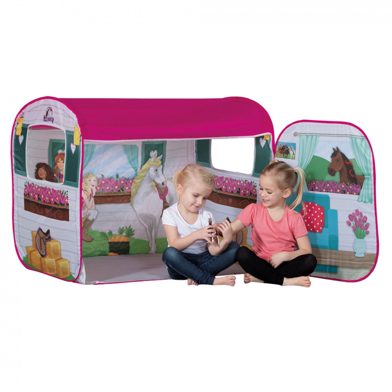 Cort tip grajd cu figurina cal - poza 3