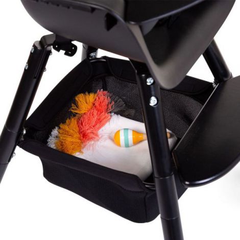 Cos accesorii pentru scaun de masa Childhome Evolu, Negru - poza 2