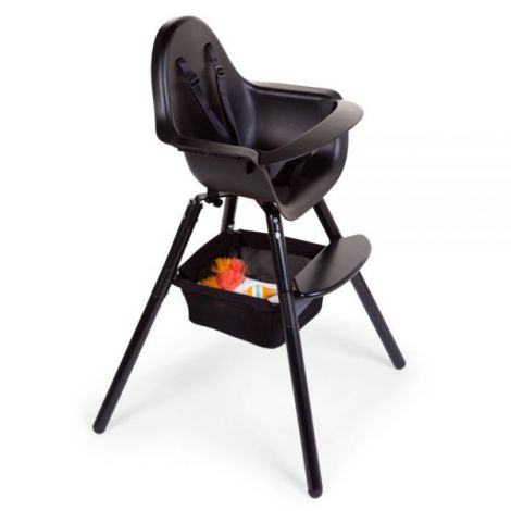 Cos accesorii pentru scaun de masa Childhome Evolu, Negru - poza 4