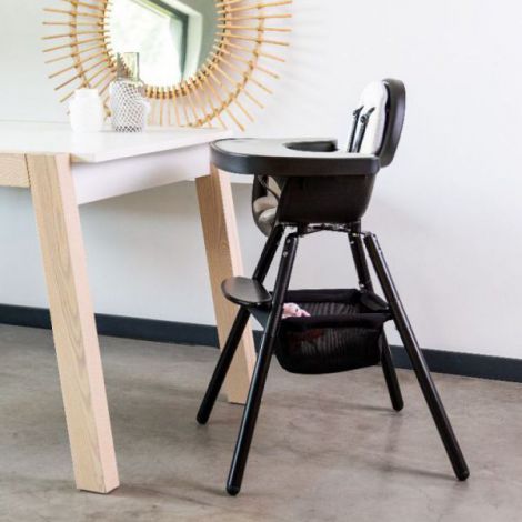 Cos accesorii pentru scaun de masa Childhome Evolu, Negru - poza 5