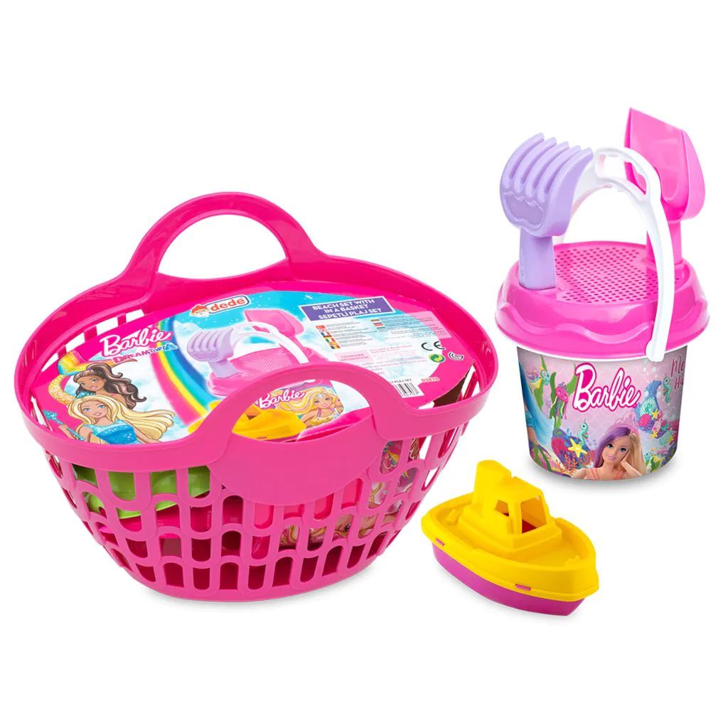 Cos cu forme pentru nisip Dede Barbie - poza 1