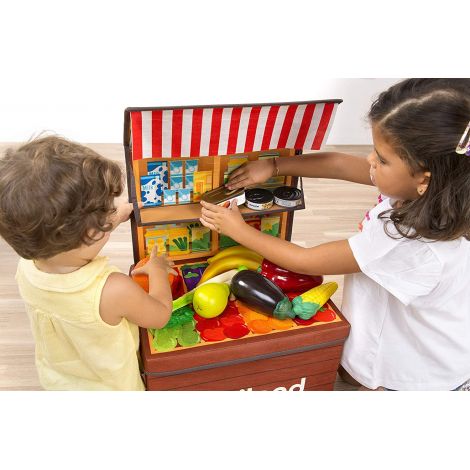 Cos cu legume 11 piese, Miniland Educational 30766 - poza 4
