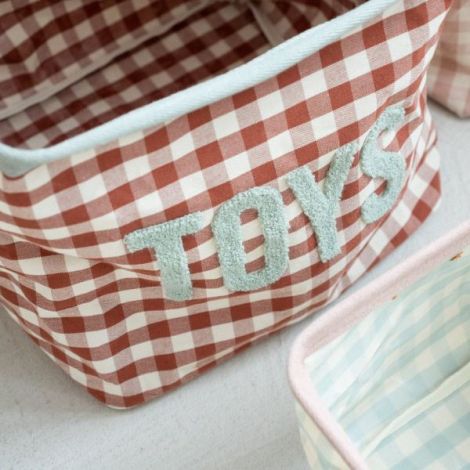 Cos depozitare Childhome Vichy 30x35x30 cm - poza 3