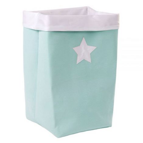 Cos depozitare panza Childhome 32x32x60 cm, Menta - poza 1
