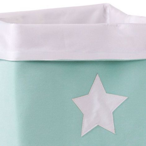Cos depozitare panza Childhome 32x32x60 cm, Menta - poza 2