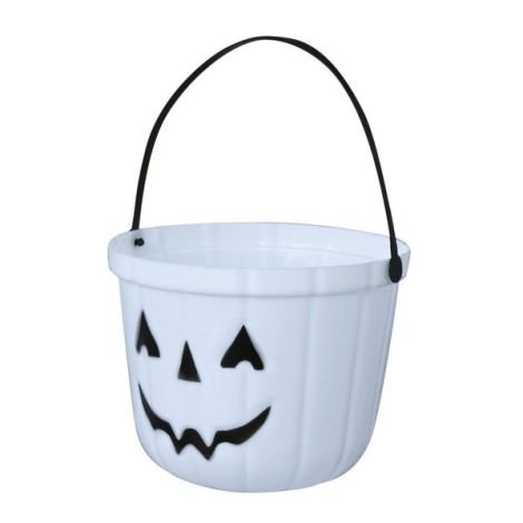 Cos dovleac halloween alb - poza 2
