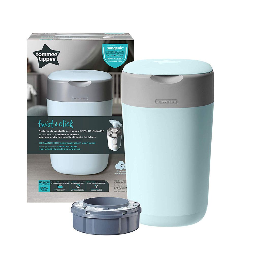 Cos igienic Tommee Tippee Twist Click blue - poza 2