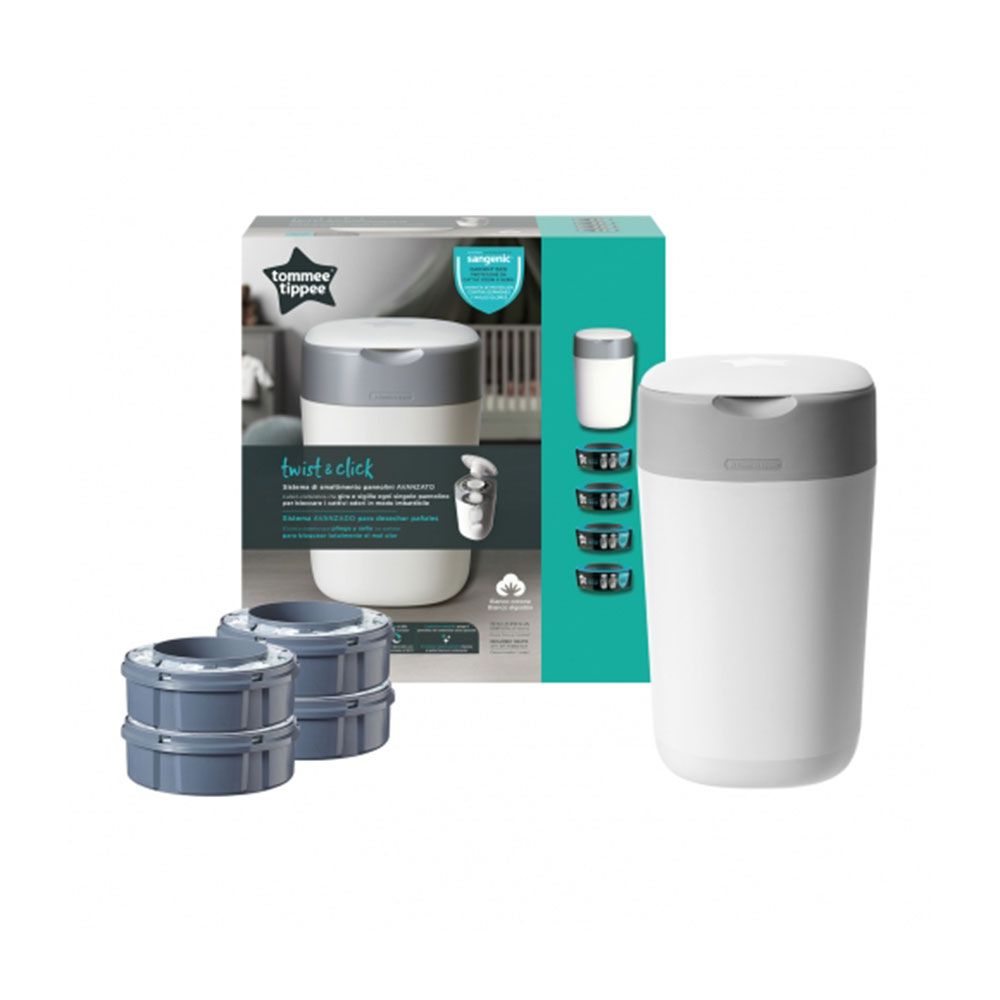 Cos igienic Tommee Tippee Twist Click cu 4 rezerve - poza 1