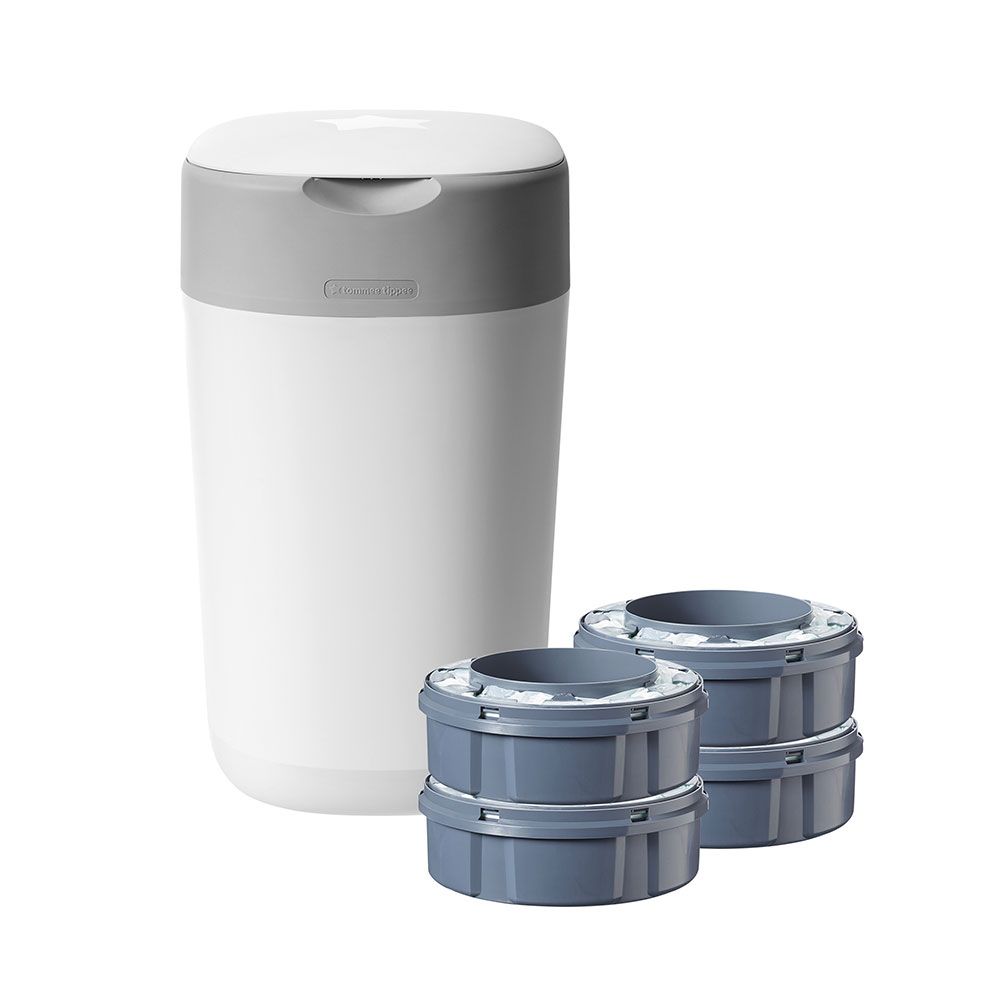 Cos igienic Tommee Tippee Twist Click cu 4 rezerve - poza 2