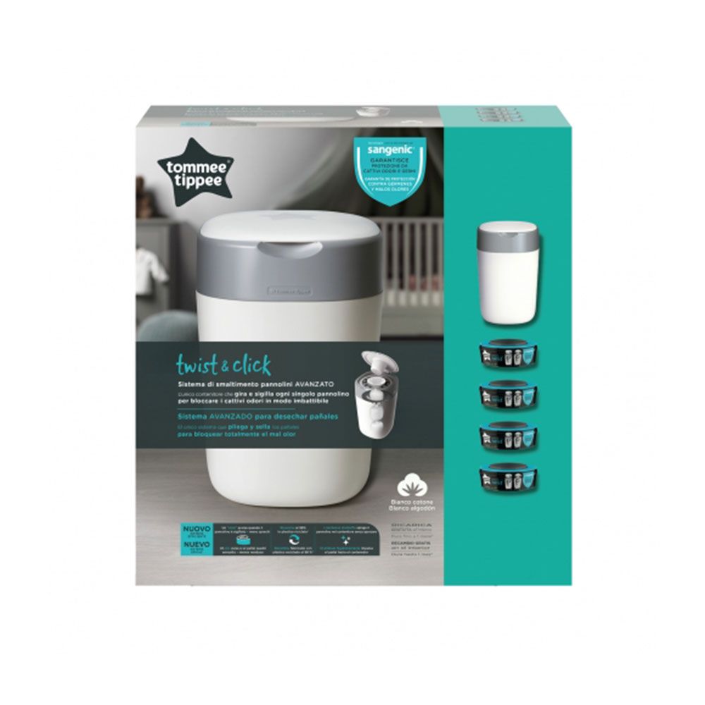 Cos igienic Tommee Tippee Twist Click cu 4 rezerve - poza 3