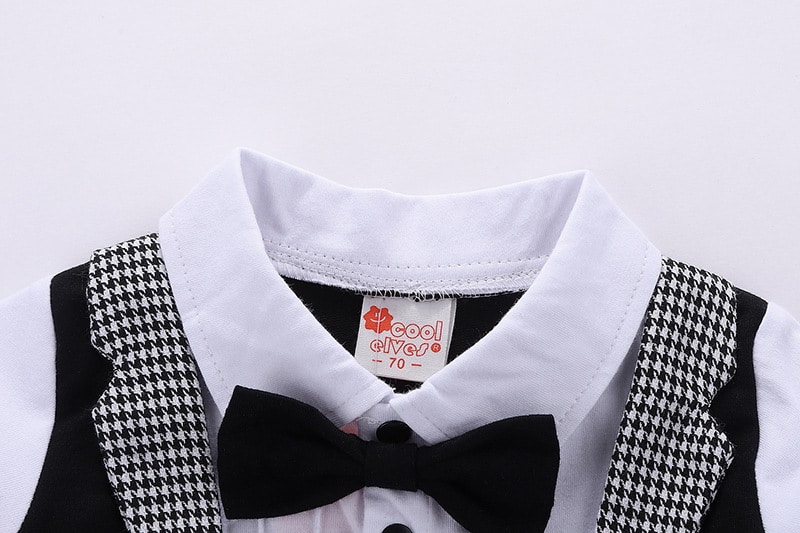 Costum Baiat Elegant Richard - 6-9 luni - poza 3