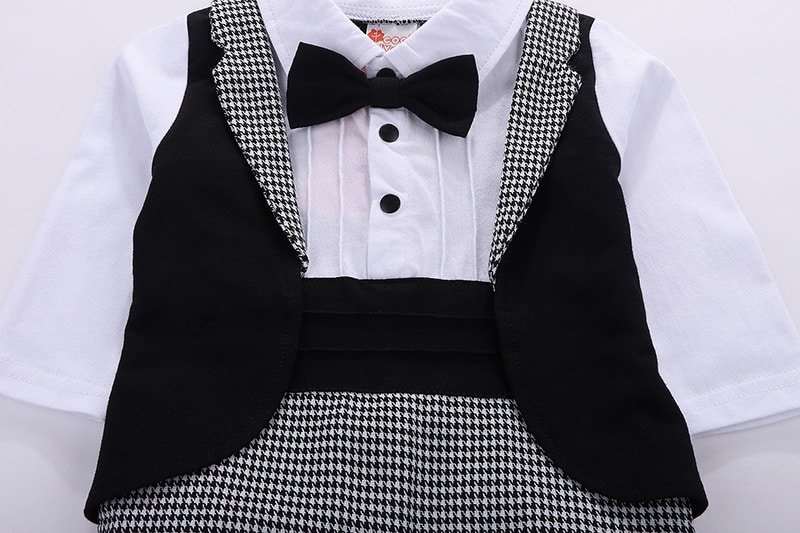 Costum Baiat Elegant Richard - 6-9 luni - poza 4
