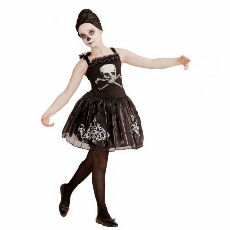 Costum balerina schelet fetita - poza 1