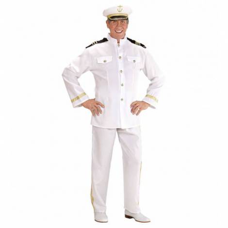 Costum capitan vas alb - poza 1