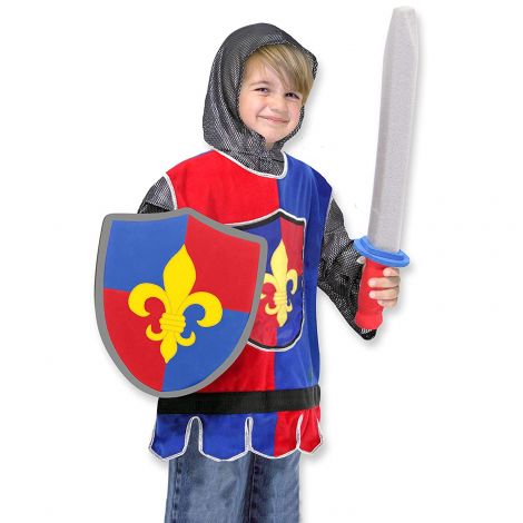 Costum carnaval copii 3-6 ani Cavaler Melissa and Doug 4849 - poza 1