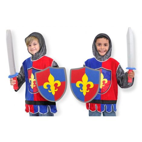 Costum carnaval copii 3-6 ani Cavaler Melissa and Doug 4849 - poza 2