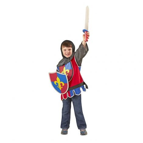 Costum carnaval copii 3-6 ani Cavaler Melissa and Doug 4849 - poza 4