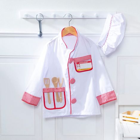 Costum carnaval copii Bucatar Sef cu accesorii Melissa and Doug 4838 - poza 4