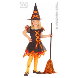 Costum carnaval copii Mica Vrajitoare - poza 1