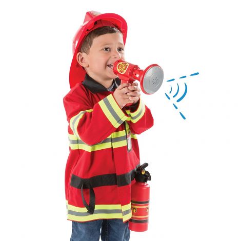 Costum carnaval copii Pompier Sef Melissa and Doug 4834 - poza 1