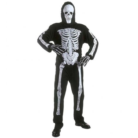 Costum carnaval copii - Schelet - poza 2